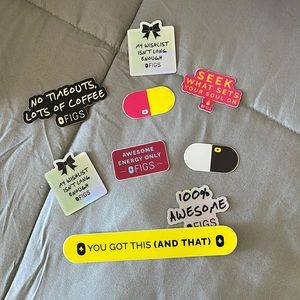FIGS stickers